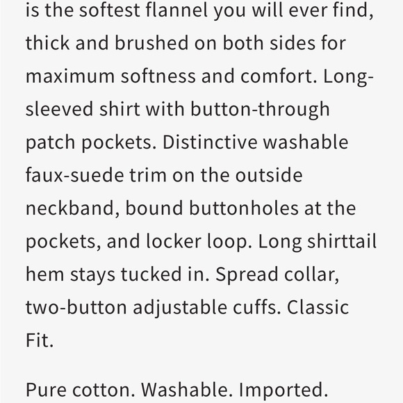 Orvis “The Perfect Flannel Shirt” camo, medium tall - Picture 4 of 10